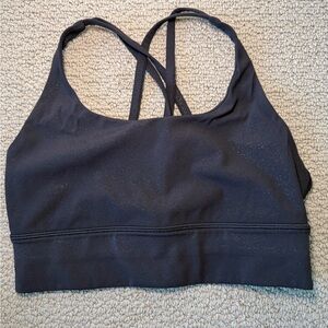 Lululemon Women's Black Sports Bra